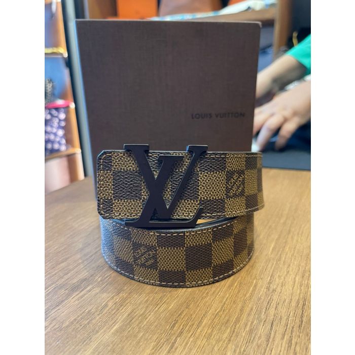 CINTURON LOUIS VUITTON DAMIER EBANE INITIALES 40MM M9807 Moneyshop