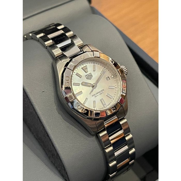 Tag heuer Aquaracer Ladies Mother Of Pearl WBD1411 Moneyshop