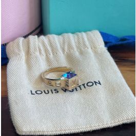 Anillo Louis Vuitton Swarovski y Oro de 18 k chapado 2.34 € (Gtos de envío  incluidos) - I-Chollos